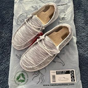 NWT- Womans Hey Dude Wendy Sox Shoes